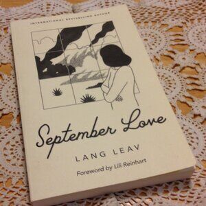 3 for $10 sale!  Poetry -  September Love